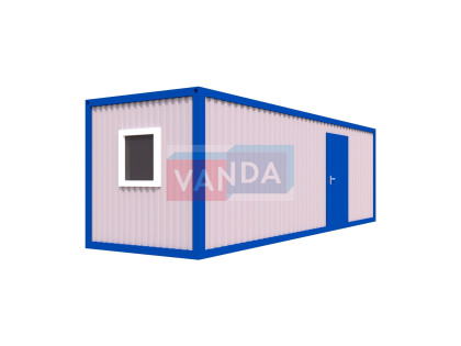 Блок контейнер офисный с перегородками №7 (вариант 3)